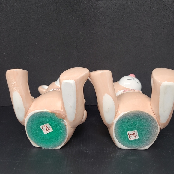 Vintage Boookends Ceramic Hand Painted Teddy Bear Bookends Book Stopper - Picture 8 of 9